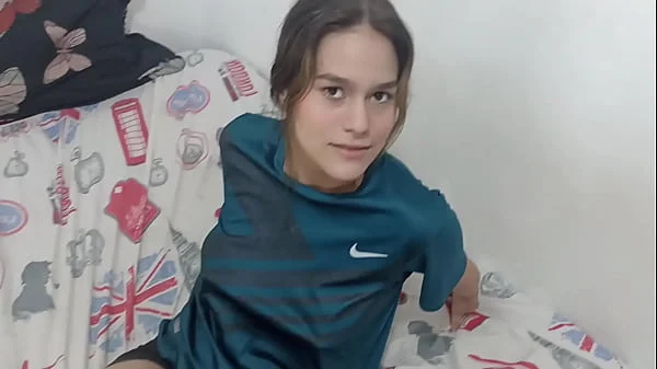 I find my stepsister with my clothes on and I take them off until I end up fucking her